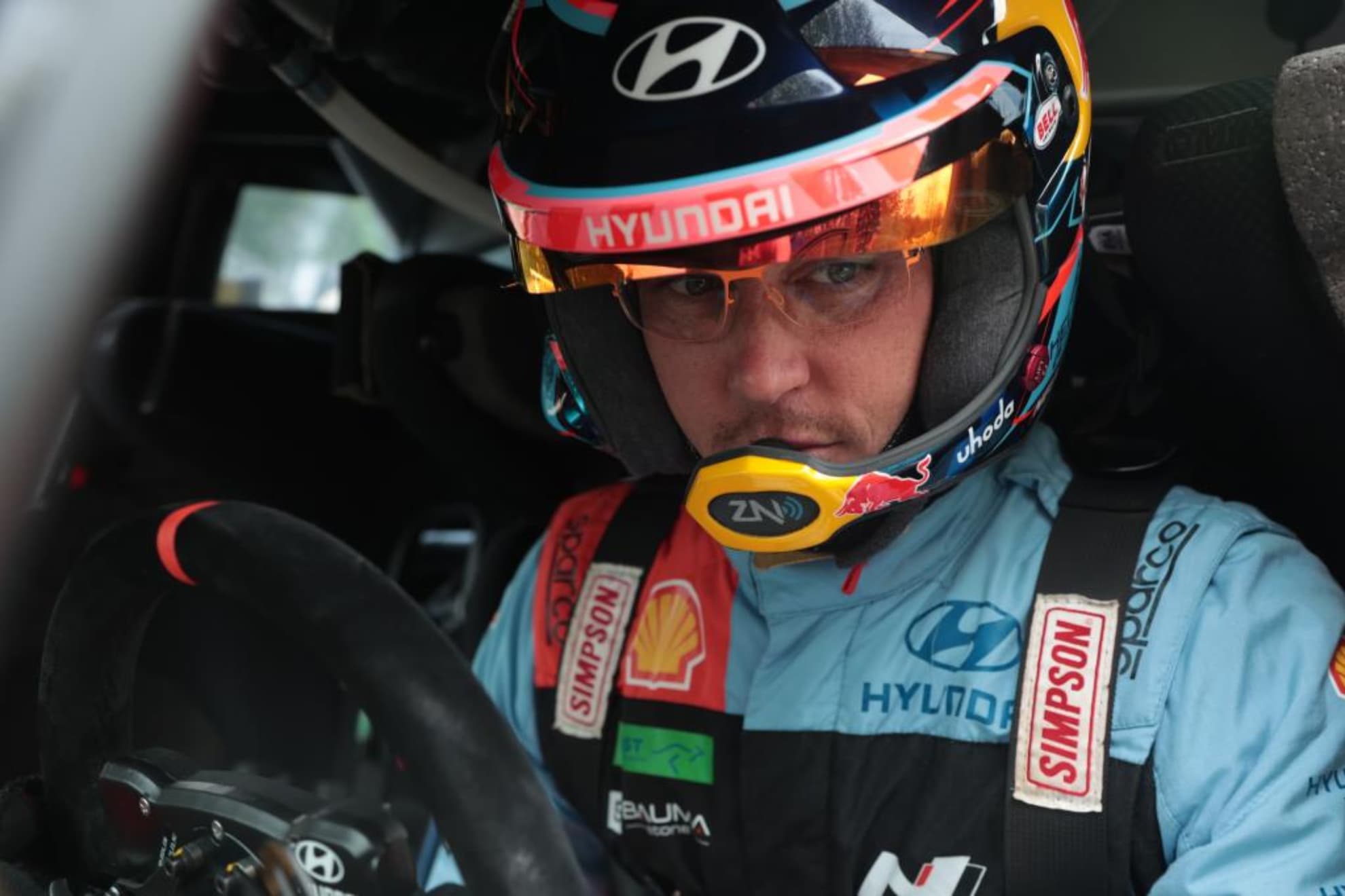 Neuville, en el Hyundai i20.