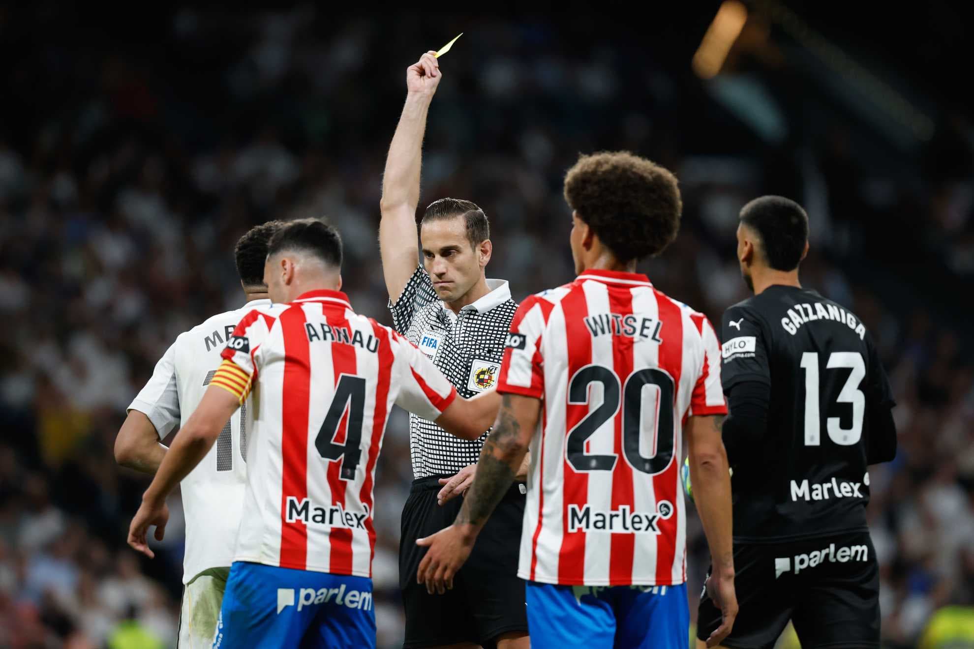 Alberola Rojas durante el Real Madrid-Girona del pasado viernes.