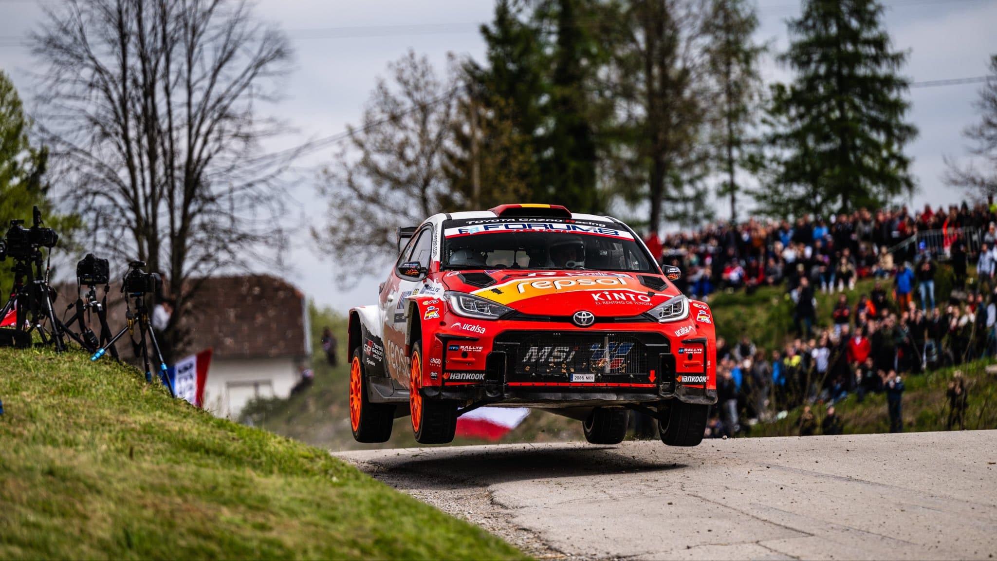 Cachón, en uno de los tramos.