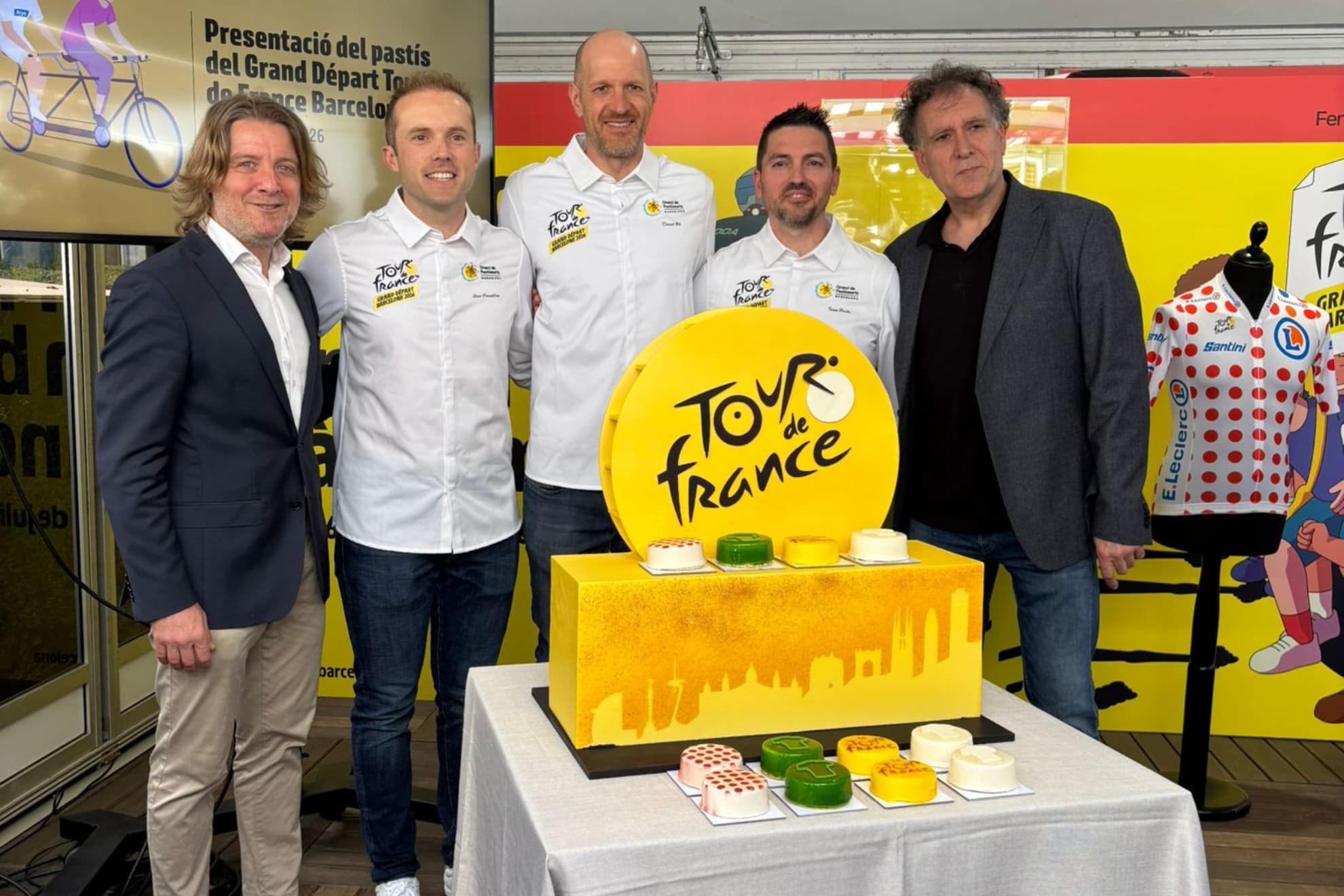Así es el pastel del Tour de Francia 2026.