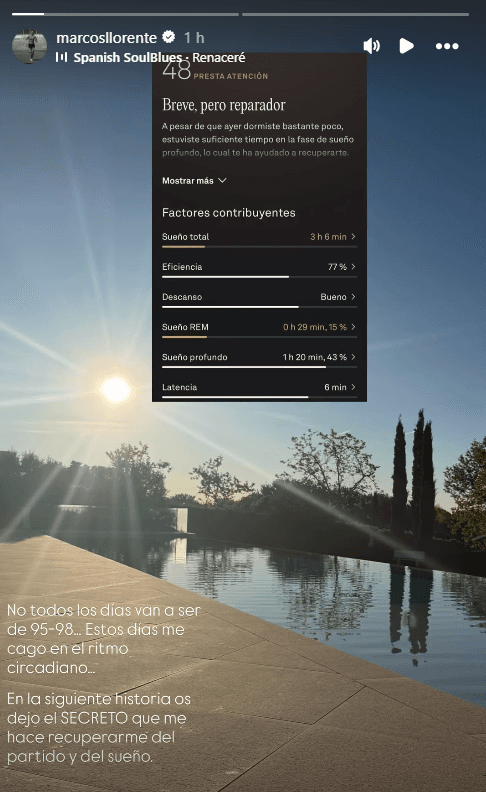 La imagen que ha compartido Llorente en sus redes sociales.