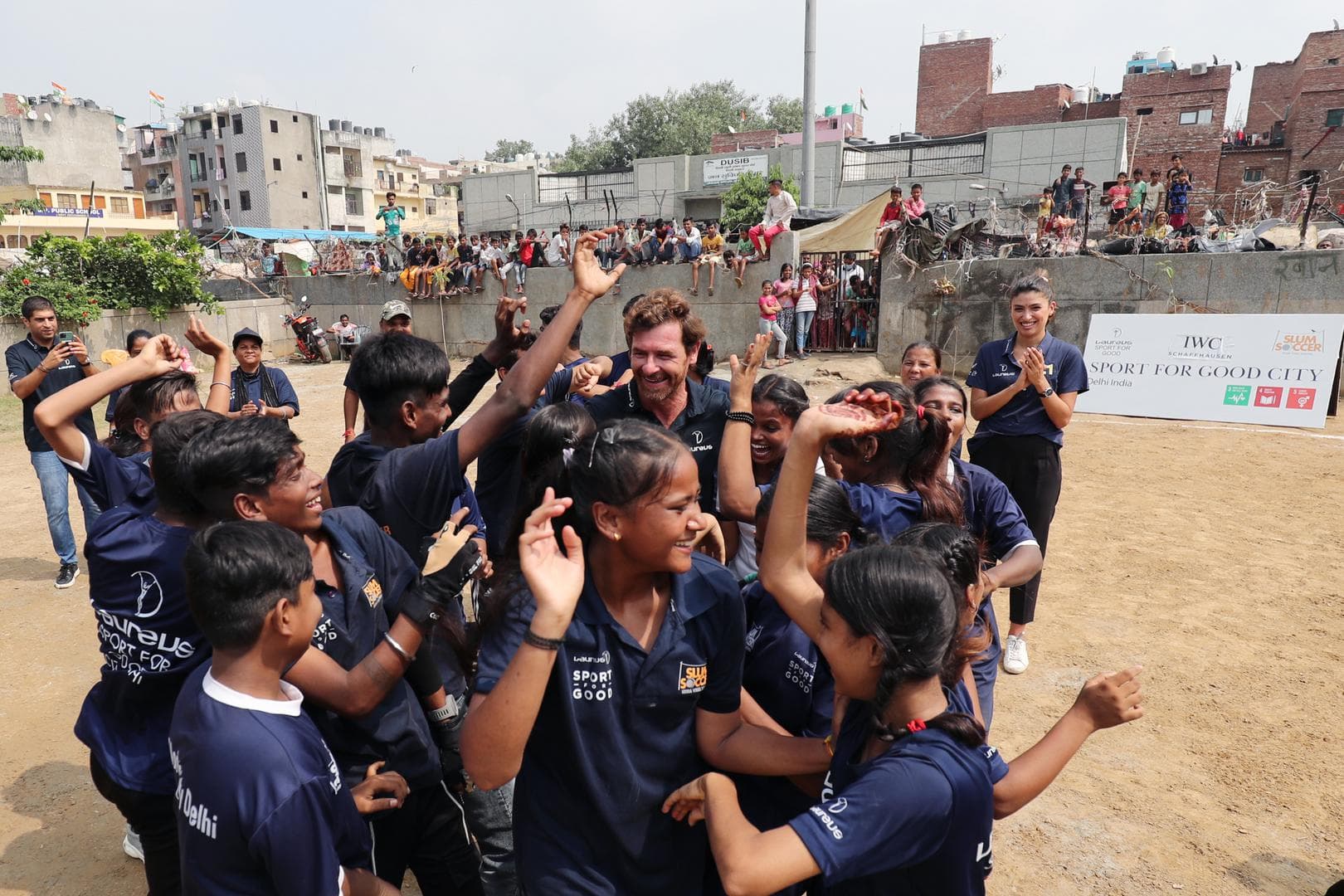 Villas-Boas, durante su visita a Dehli.