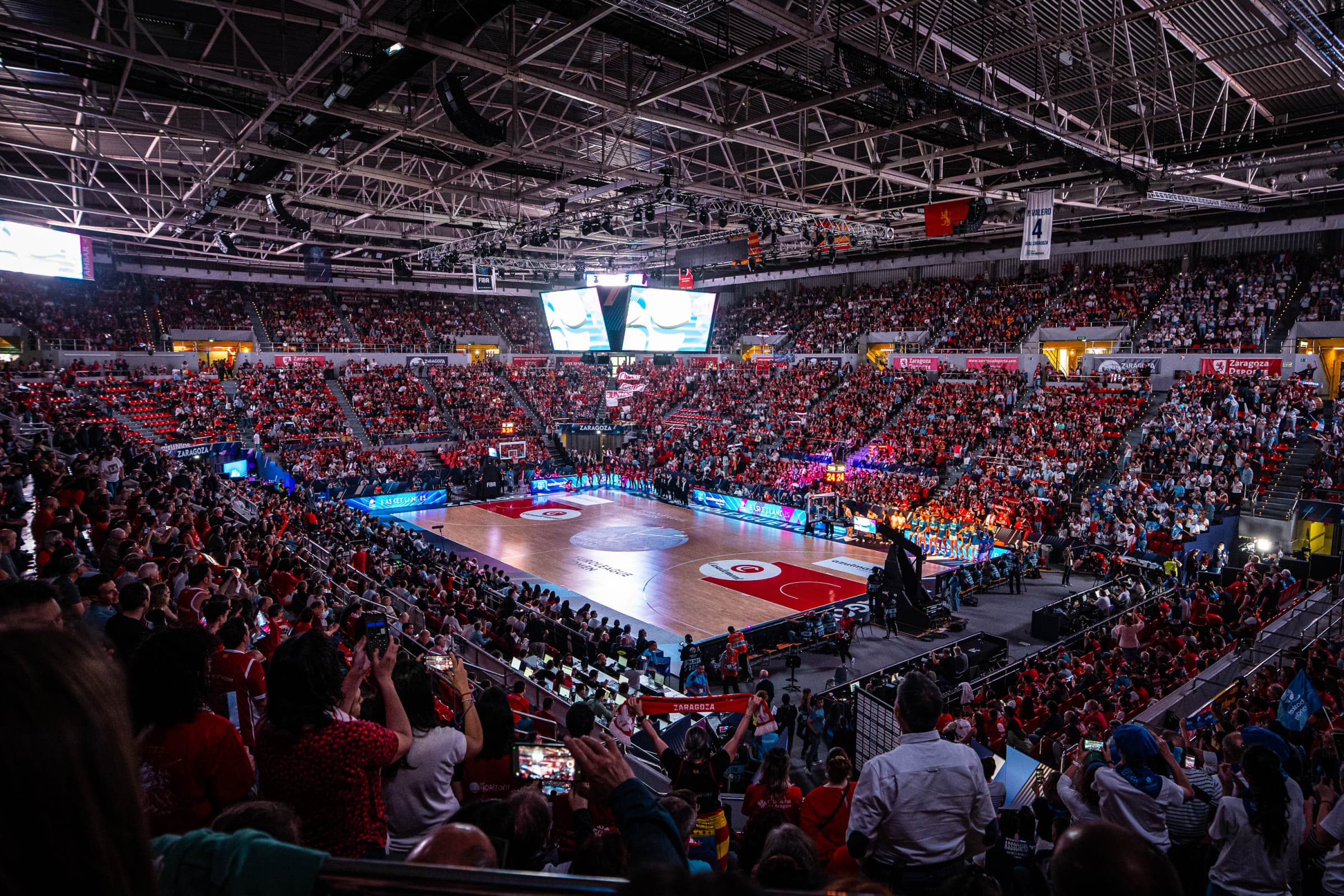 Imagen del imponente ambiente del Príncipe Felipe.