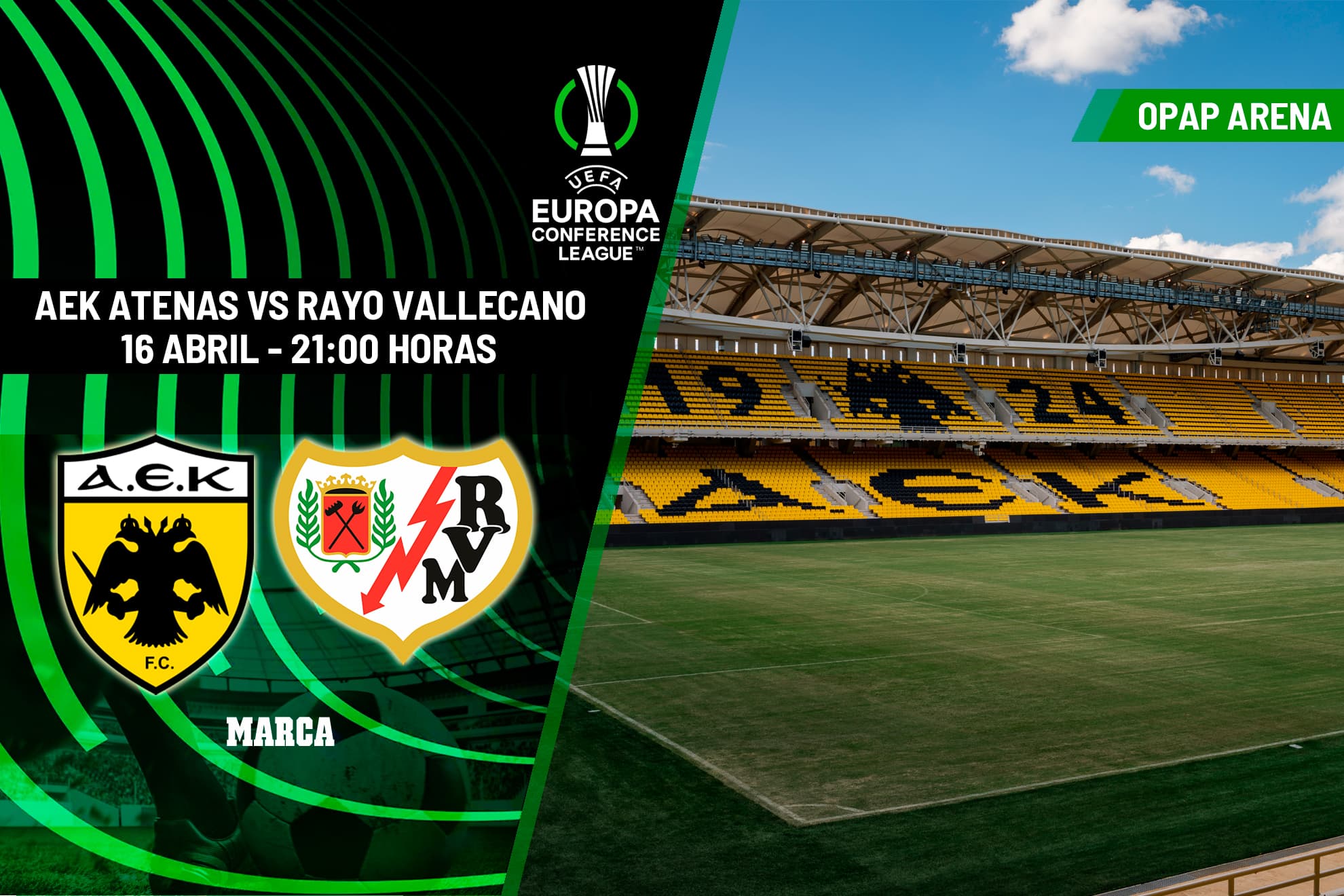 AEK Atenas - Rayo Vallecano