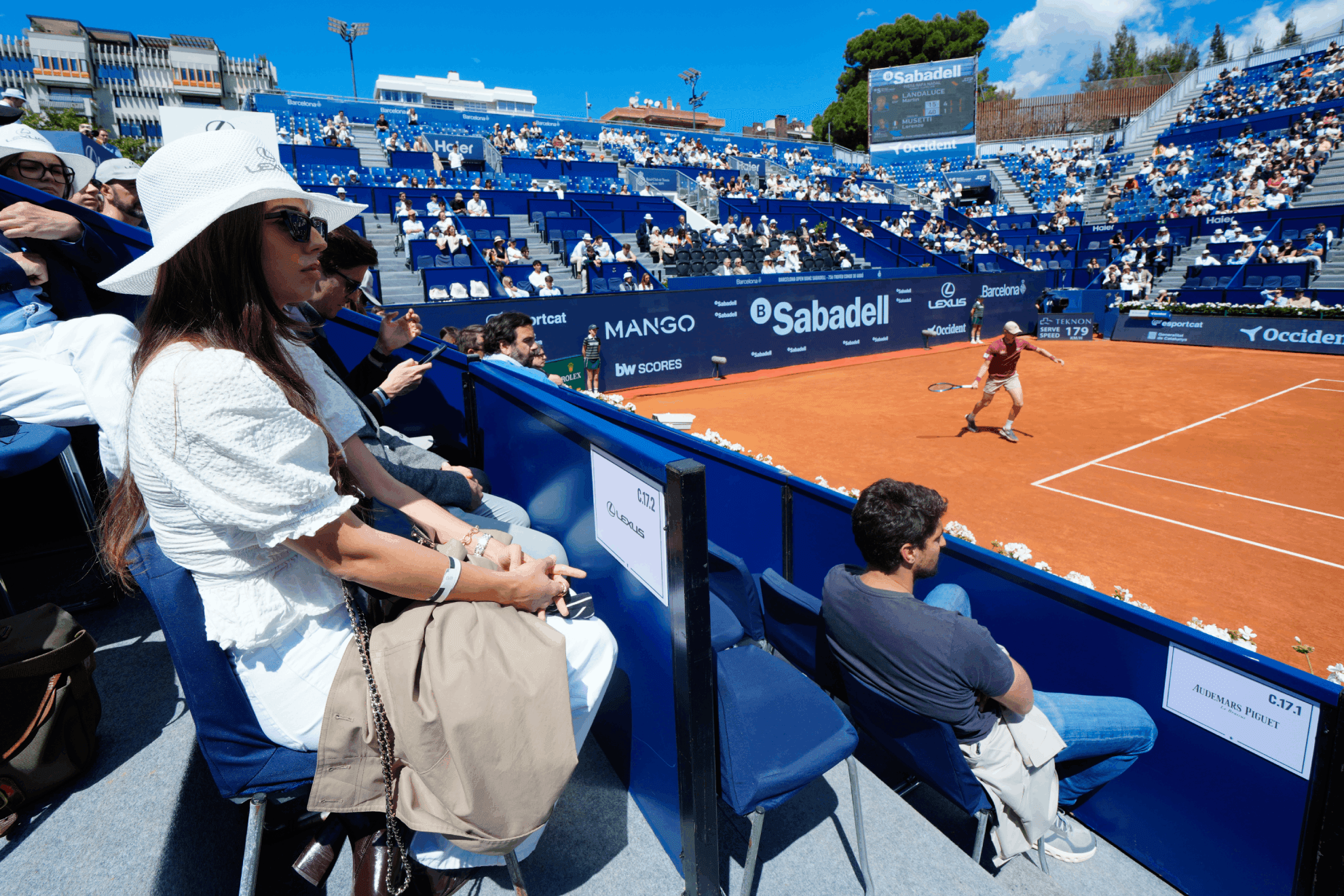 Partido del Barcelona Open Banc Sabadell