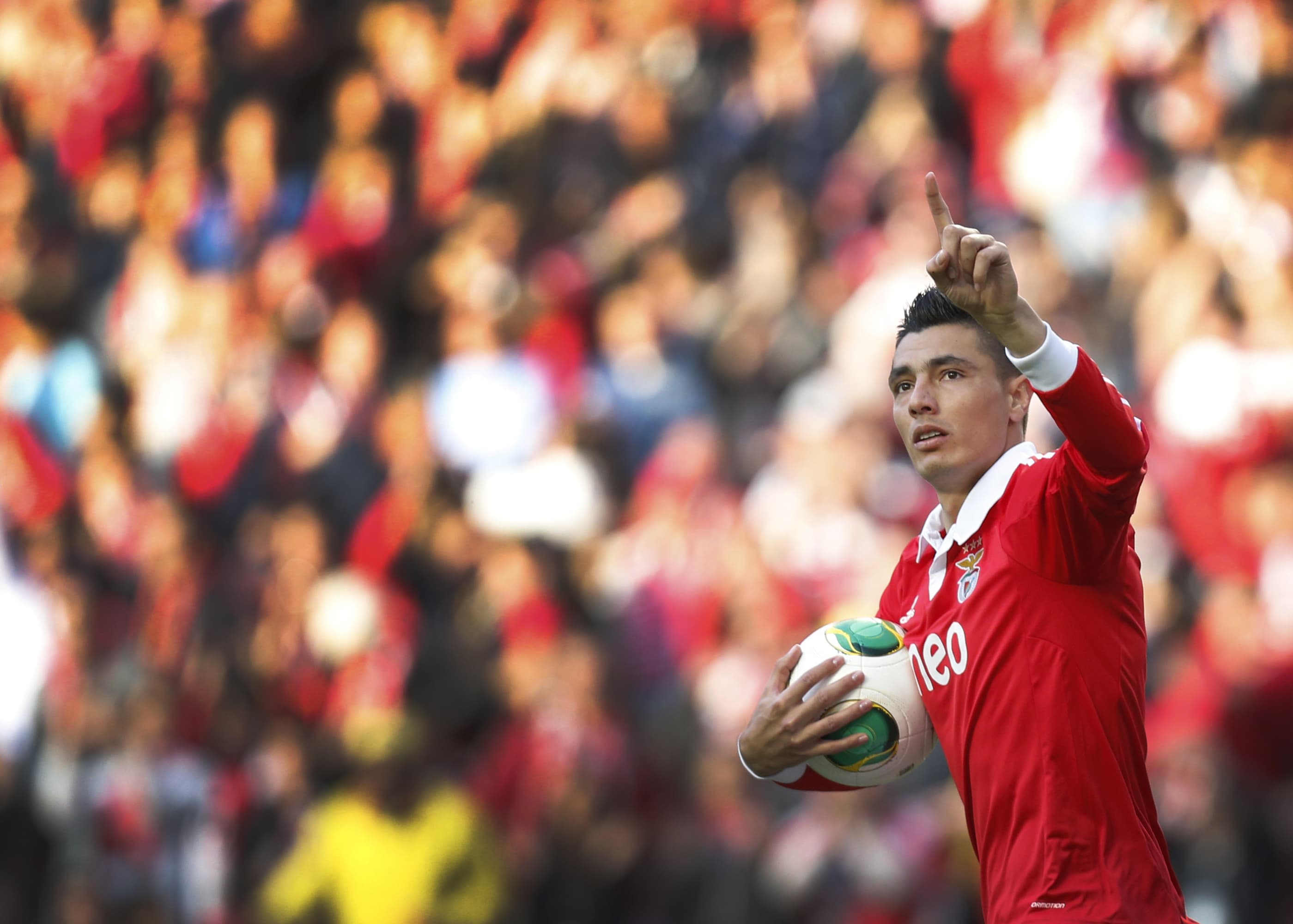 Cardozo con el Benfica