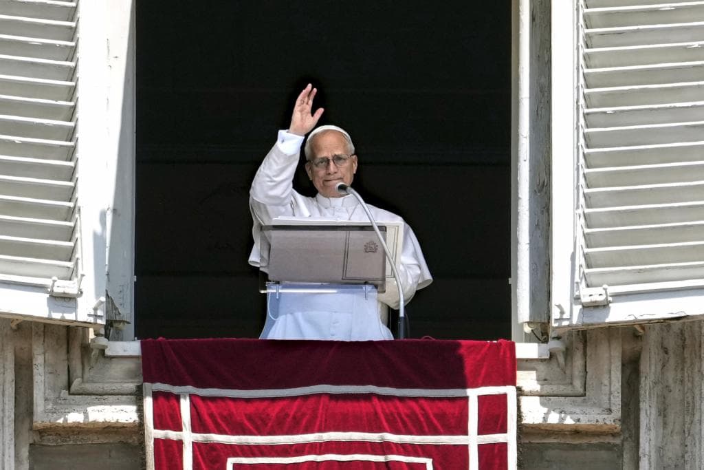 El papa León XIV.