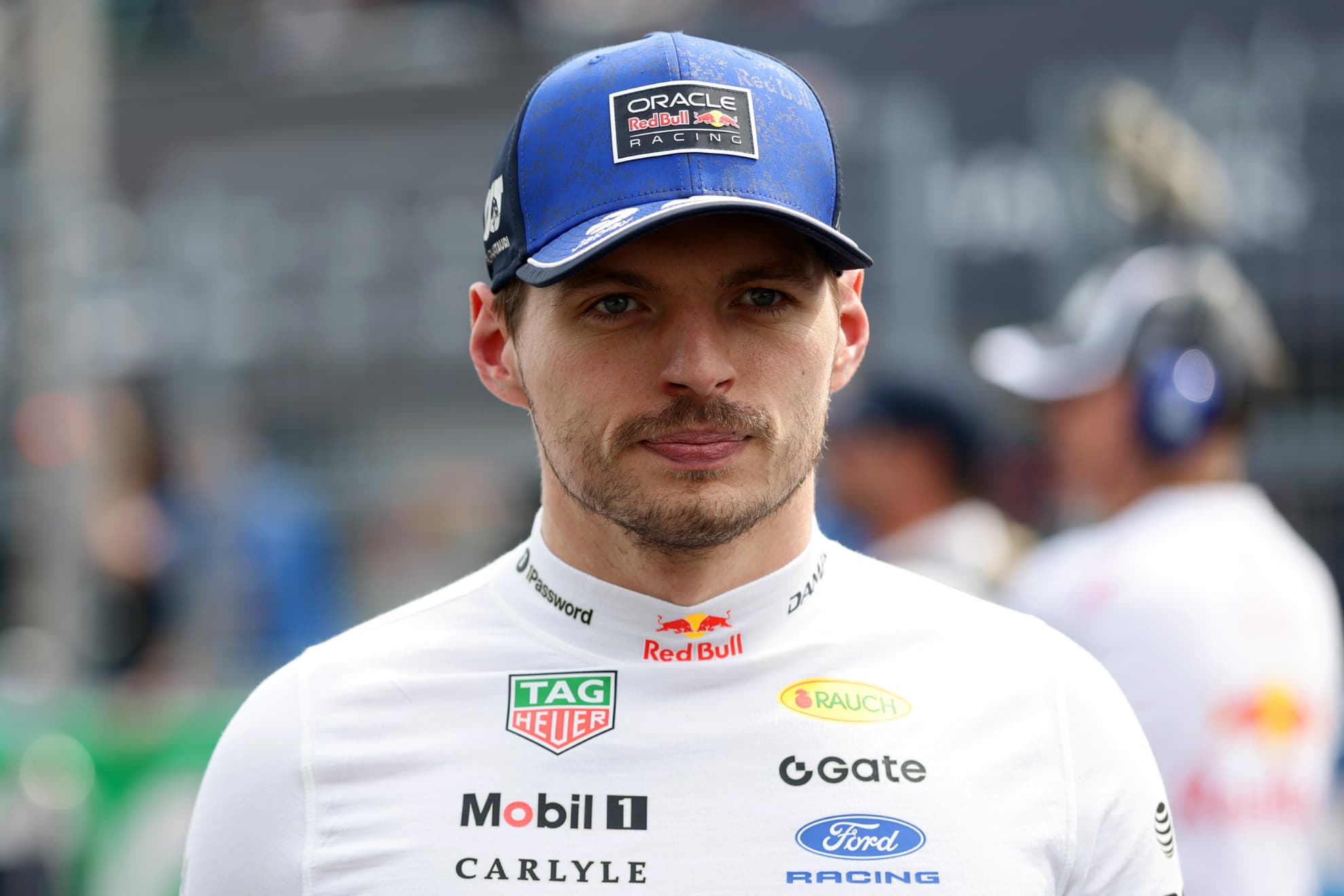 Verstappen, antes de una de las carreras de este curso.