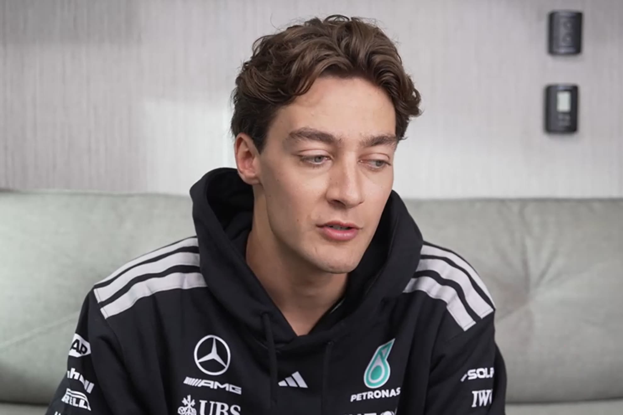 Russell, en la comparecencia.