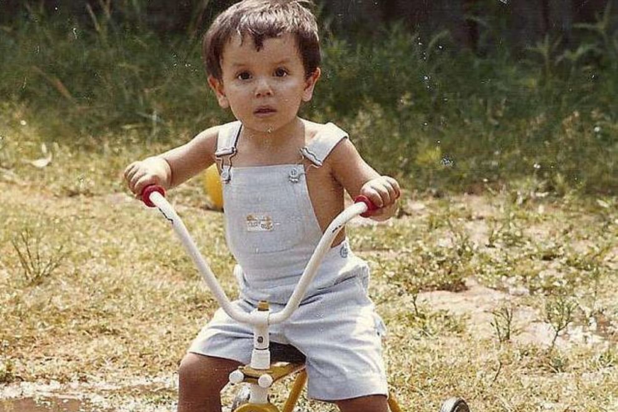 Nairo Quintana, en una imagen de niño.