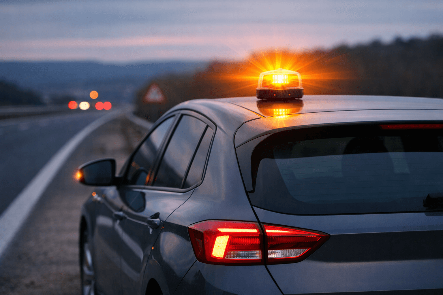 La mitad de los coches españoles estarían circulando sin baliza, según los fabricantes.