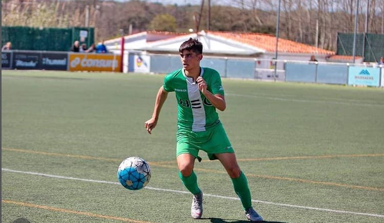 Gerard Martín cuando era jugador del Cornellá.