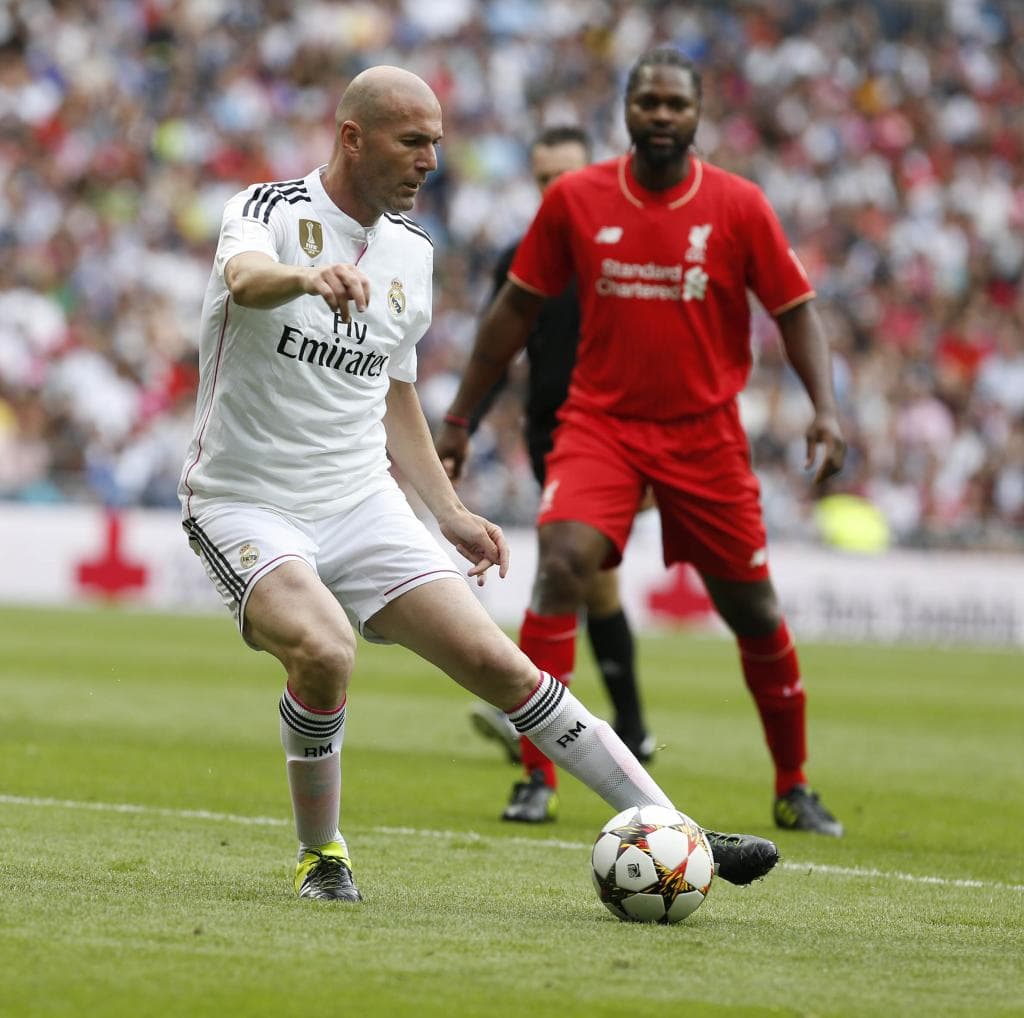 Partido de veteranos Real Madrid-Liverpool