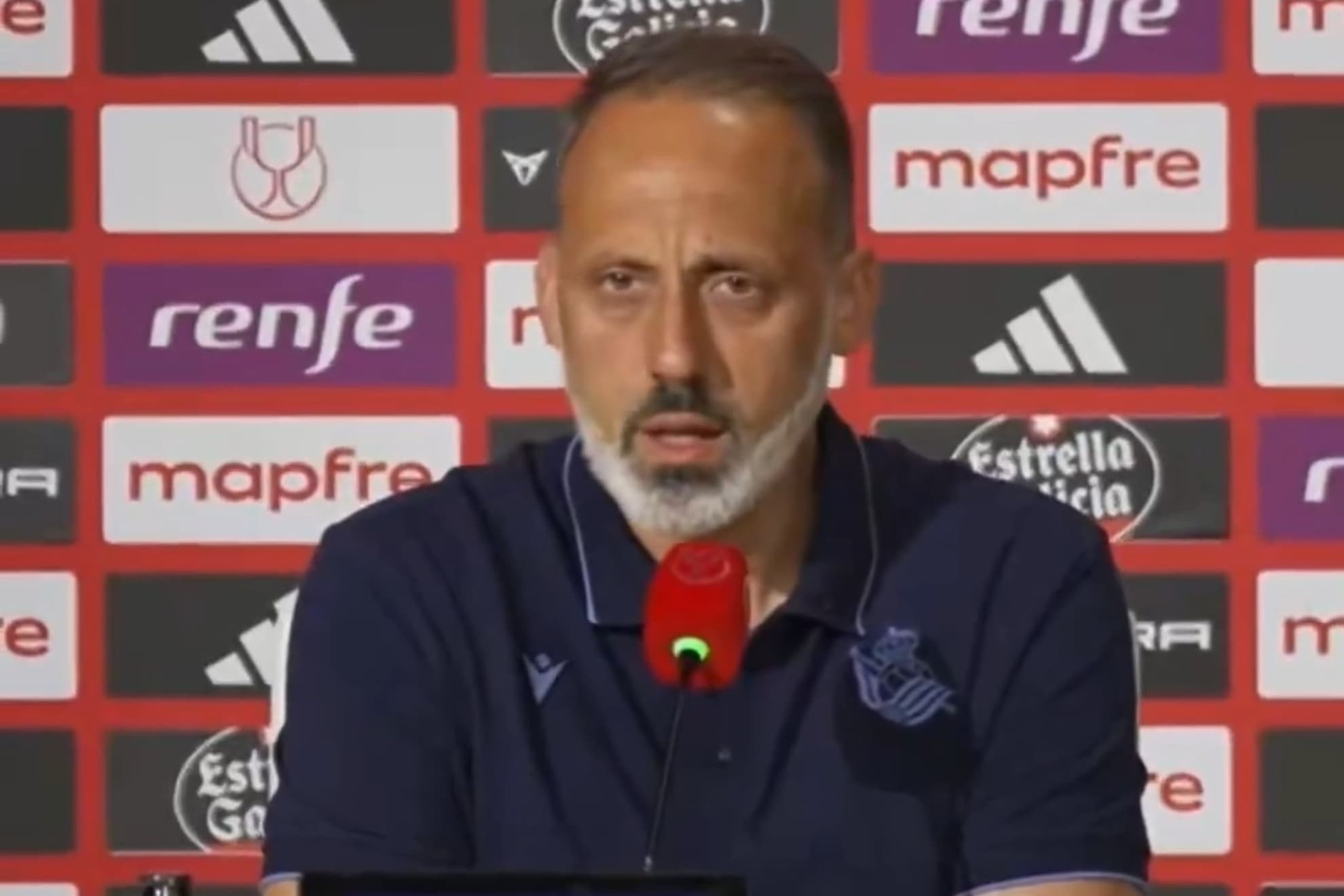 Pellegrino Matarazzo, en su comparecencia ante los medios previa a la final de mañana.