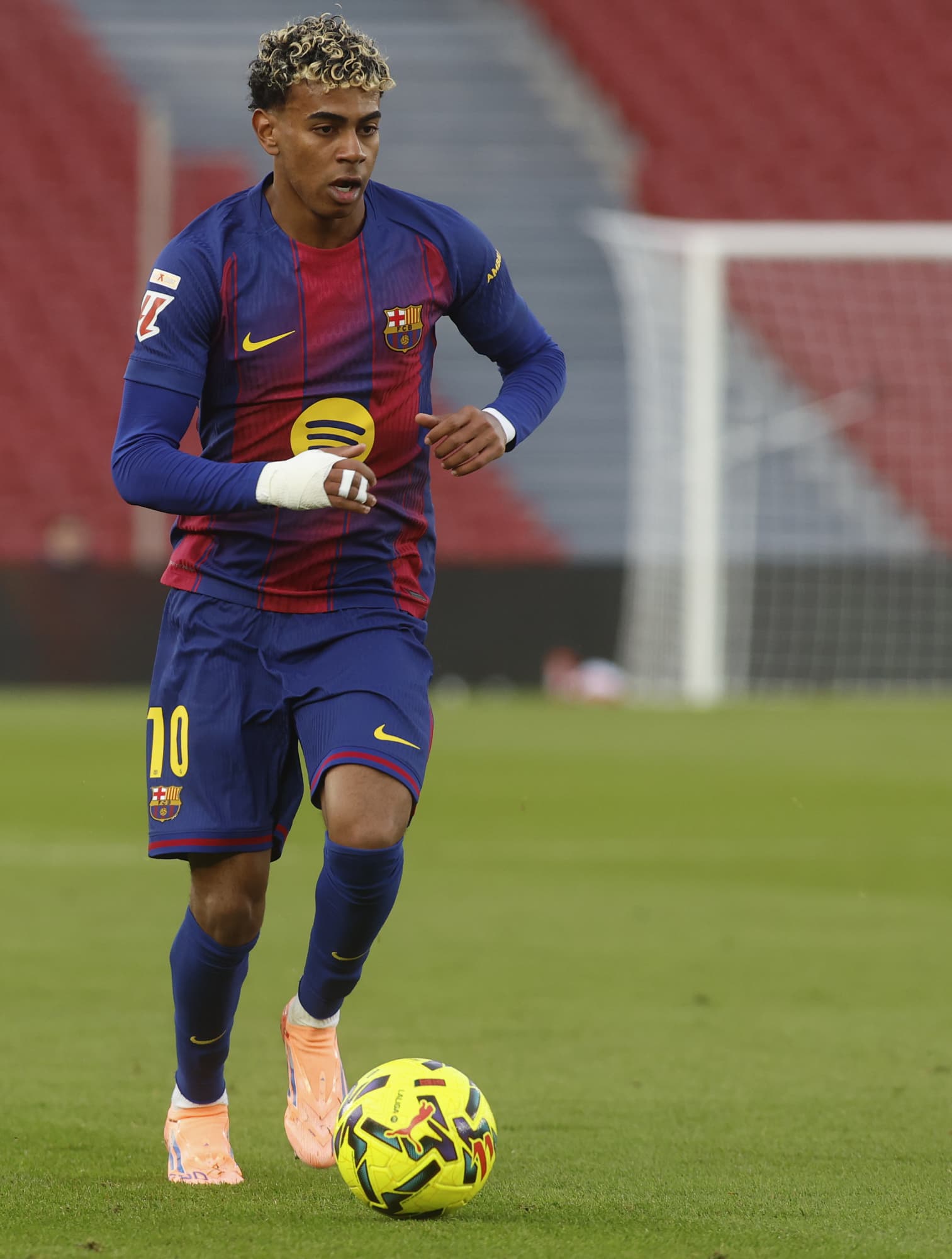 Lamine Yamal, jugador del Barcelona.