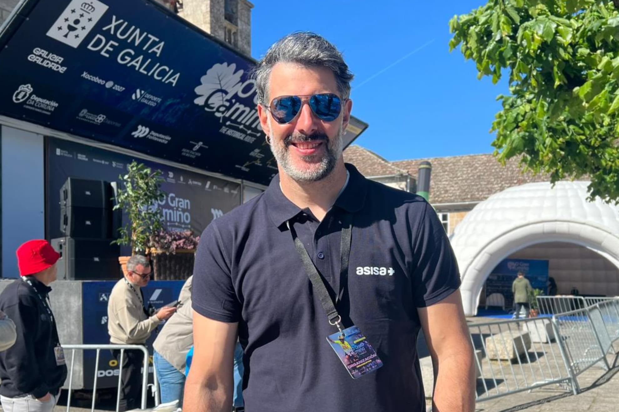 David Amor, con MARCA en Galicia.