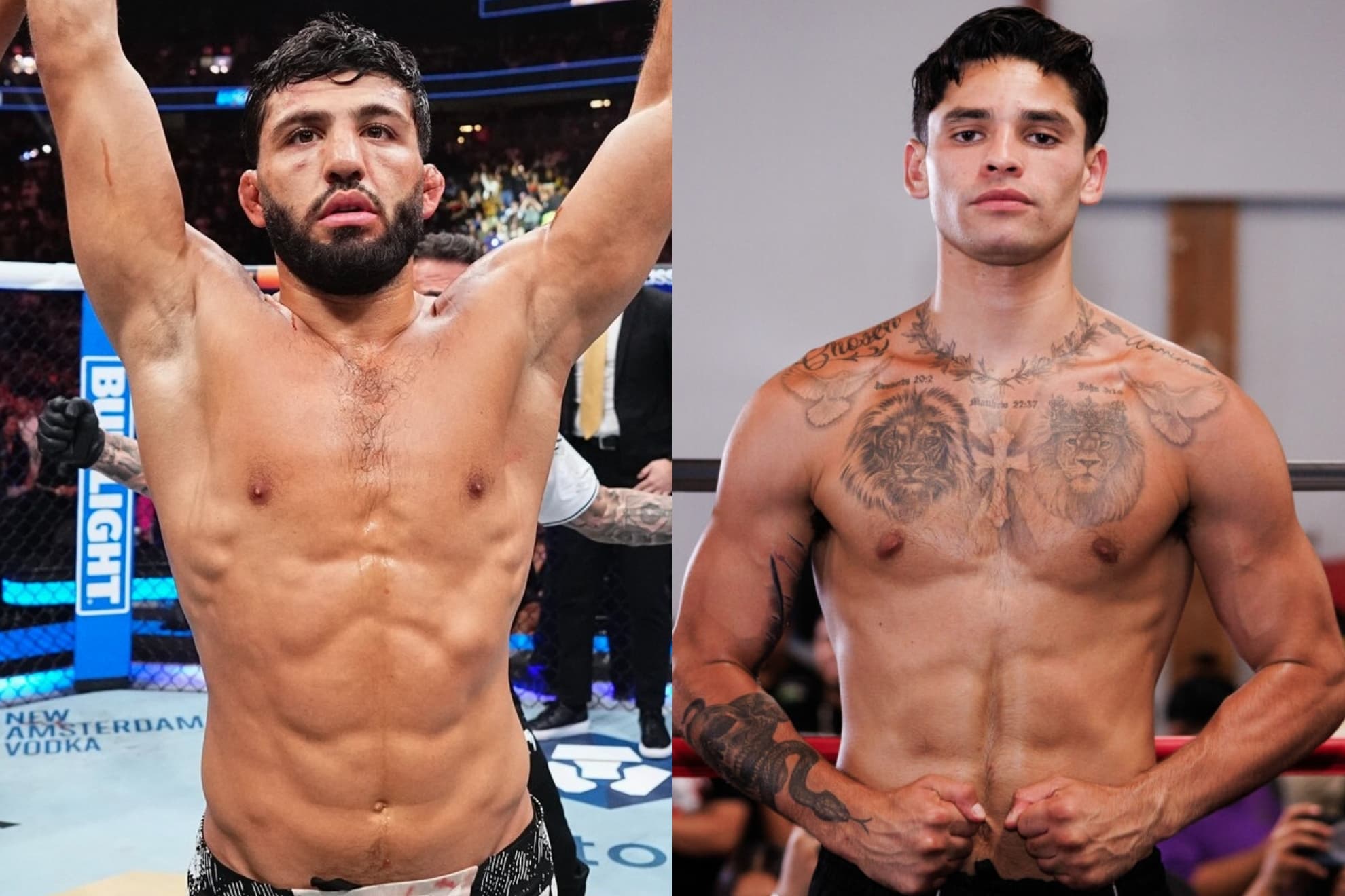 Montaje fotográfico de Ryan García y Arman Tsarukyan.