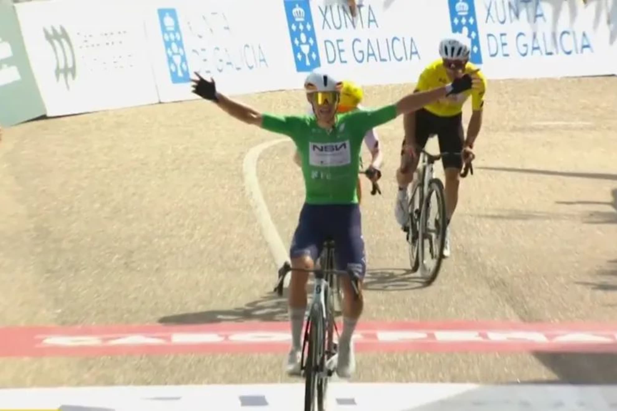 Adam Yates, en meta.