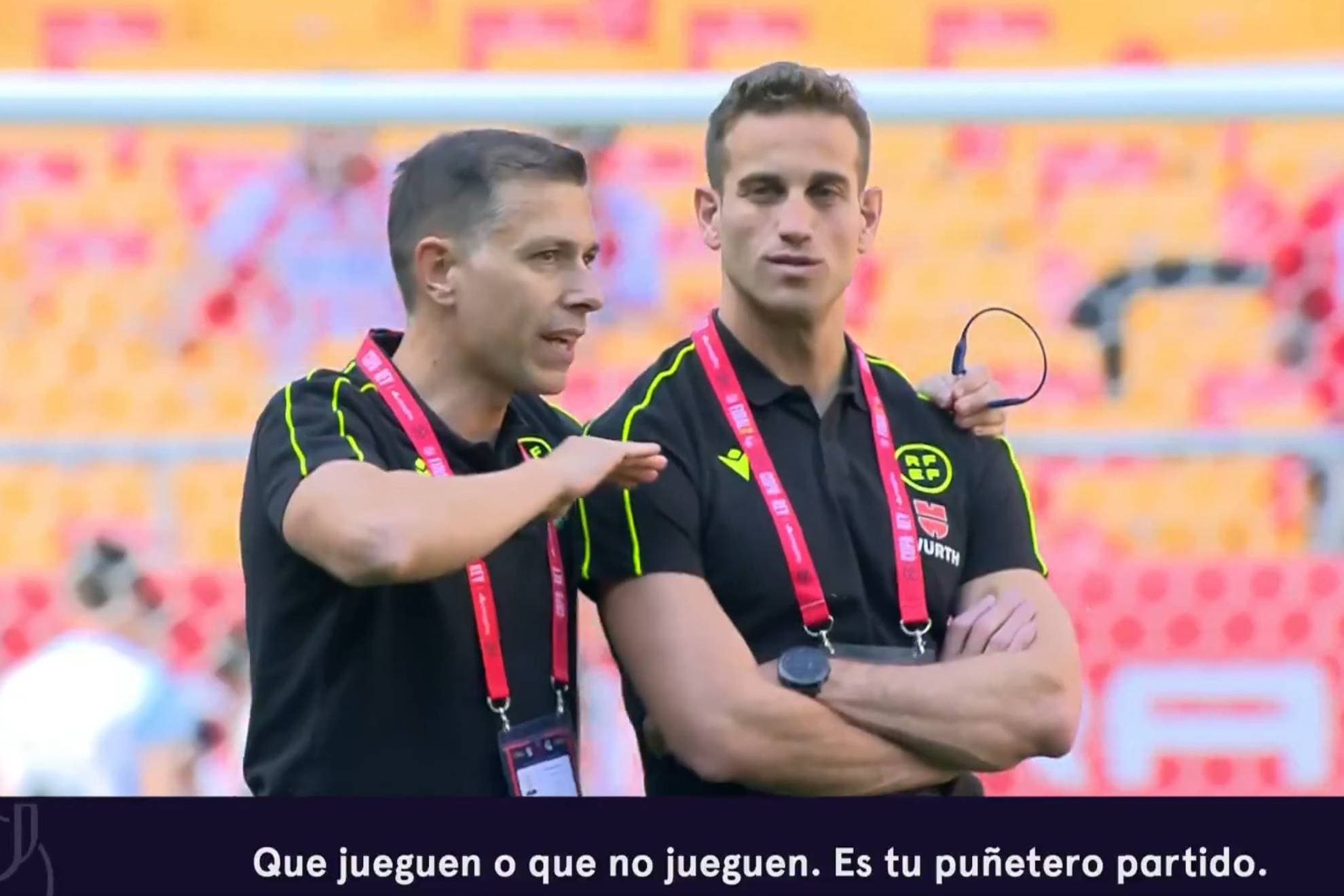 Cordero Vega y Alberola Rojas, en La Cartuja.