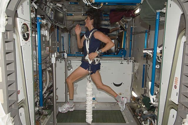 Sunita Williams, en la Estación Espacial