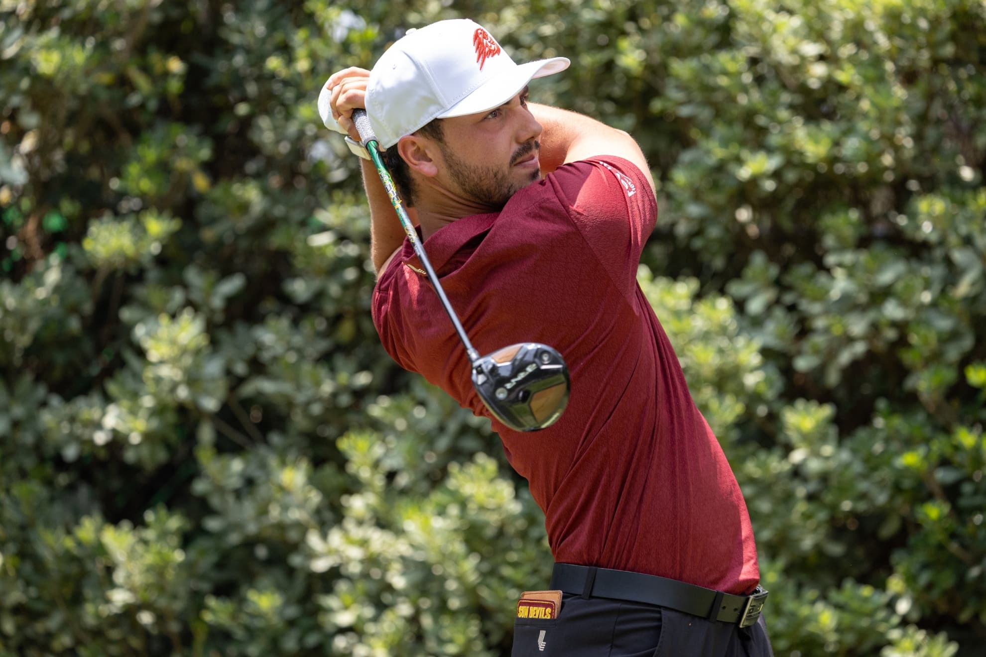 Josele Ballester (22) juega un driver