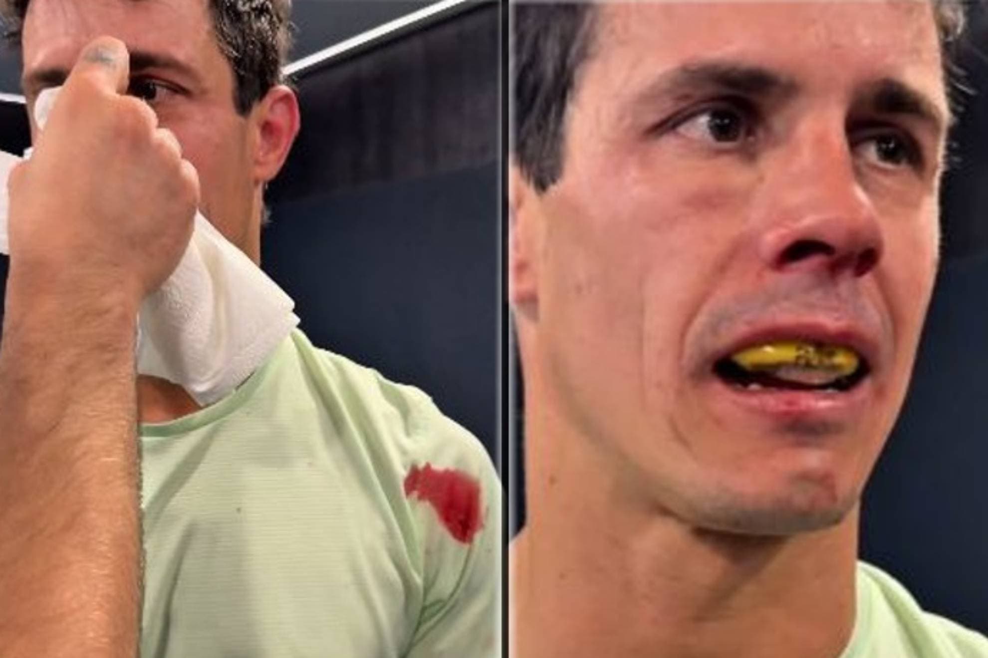 Edu Aguirre: "Hice sparring con Omar Montes y me mandó al hospital"