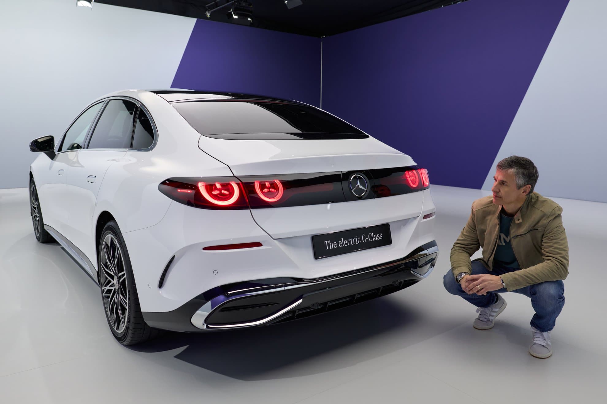 La franja negra es similar a la que luce el nuevo GLC.