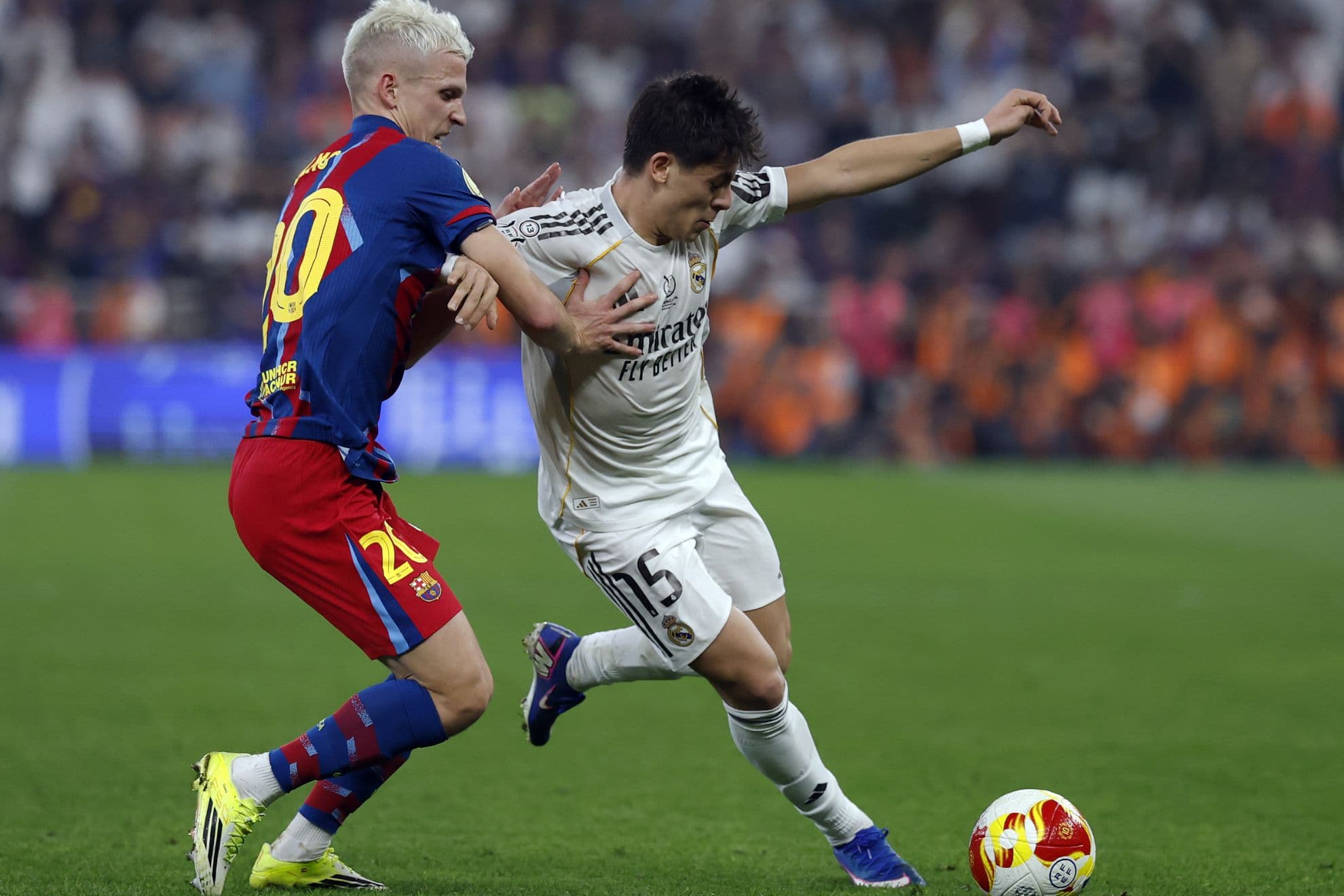 Dani Olmo y Arda Güler