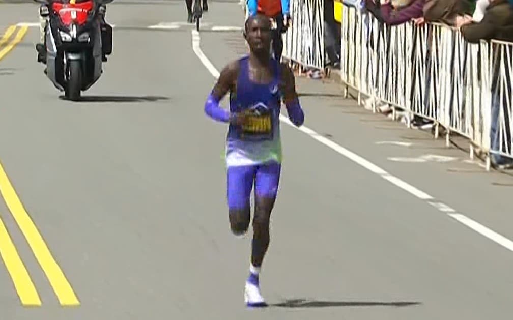 Korir, en solitario durante los kilómetros finales