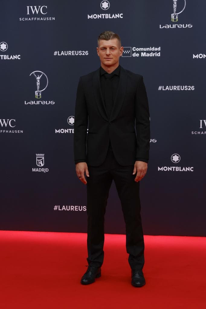Toni Kroos, en la Gala.