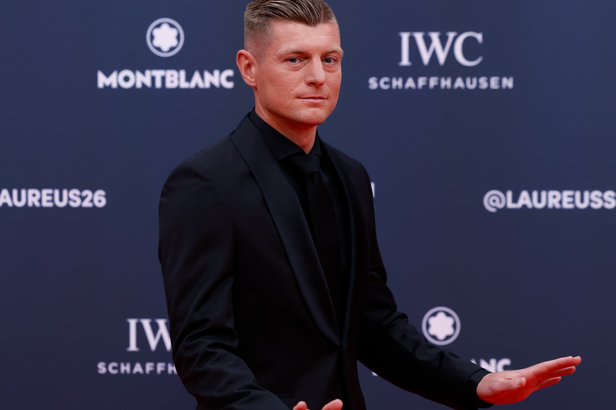 Kroos, antes de recibir el Laureus.