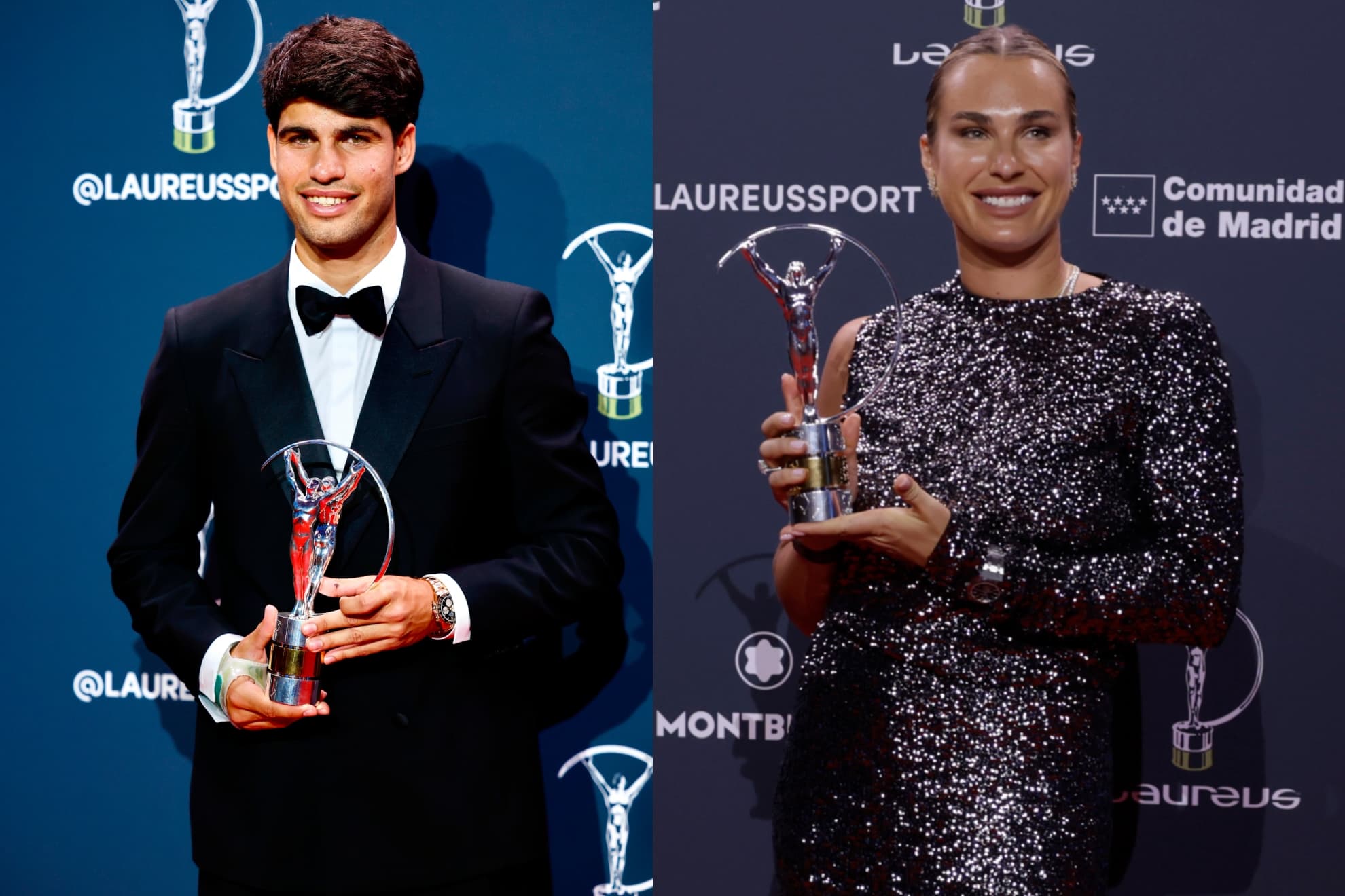 Alcaraz y Sabalenka.