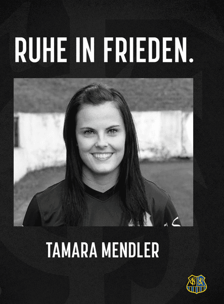 "Con profunda tristeza, el Saarbrücken recibe la noticia del fallecimiento de Tamara Mendler"
