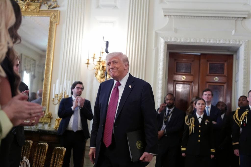 El presidente de los EE.UU, Donald Trump