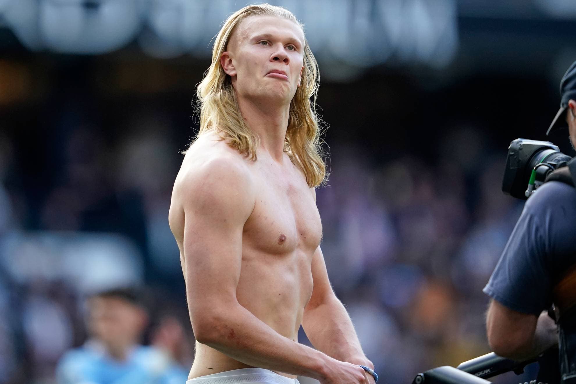 La dieta de Haaland de 6.000 calorías vuelve a ponerse de moda por una foto: "Como corazón e hígado"