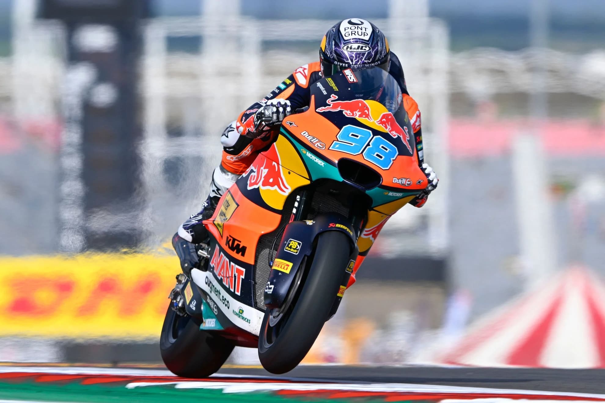 Rueda, con su Moto2.