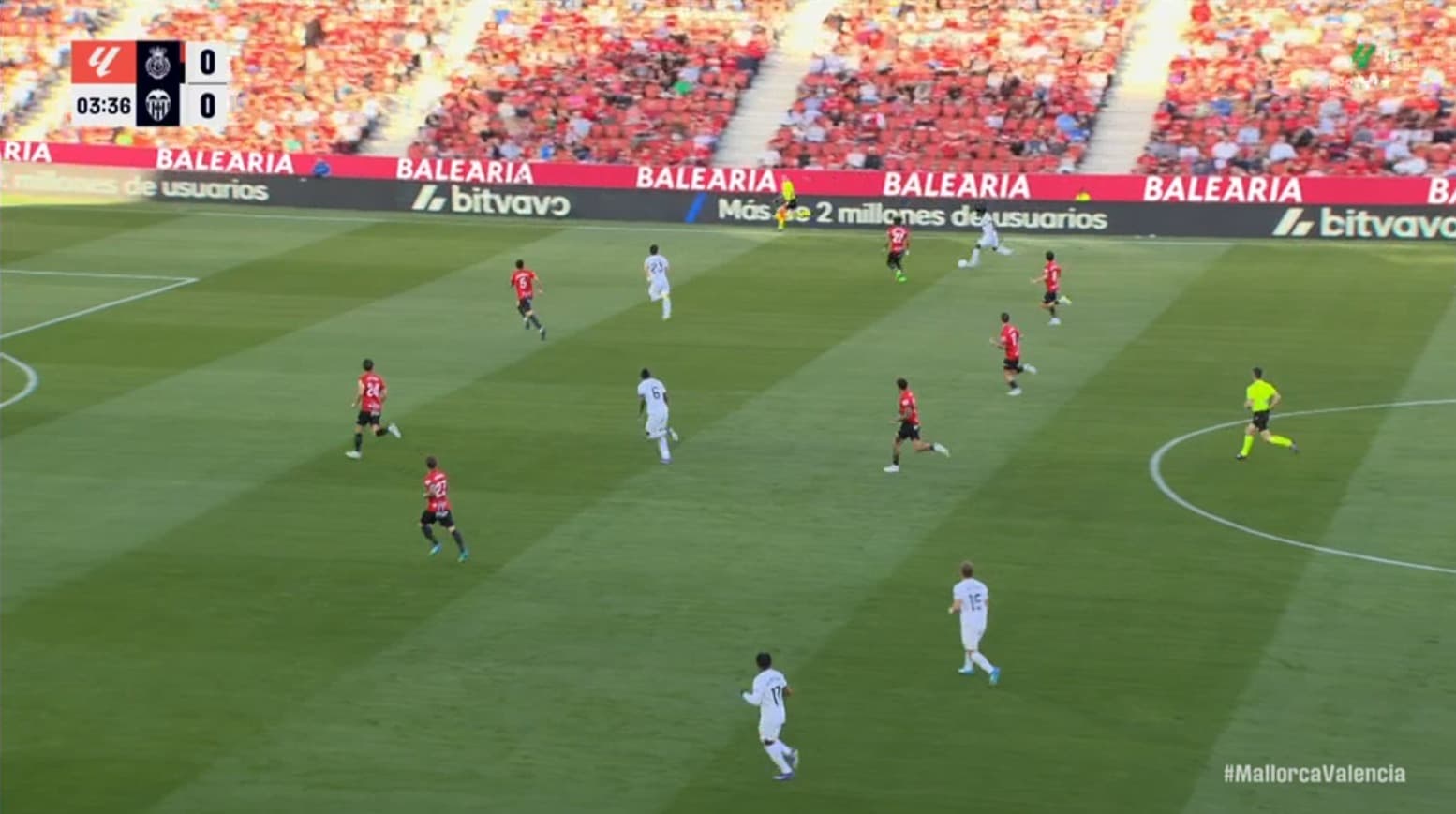 Momento de la lesión de Thierry en Son Moix.