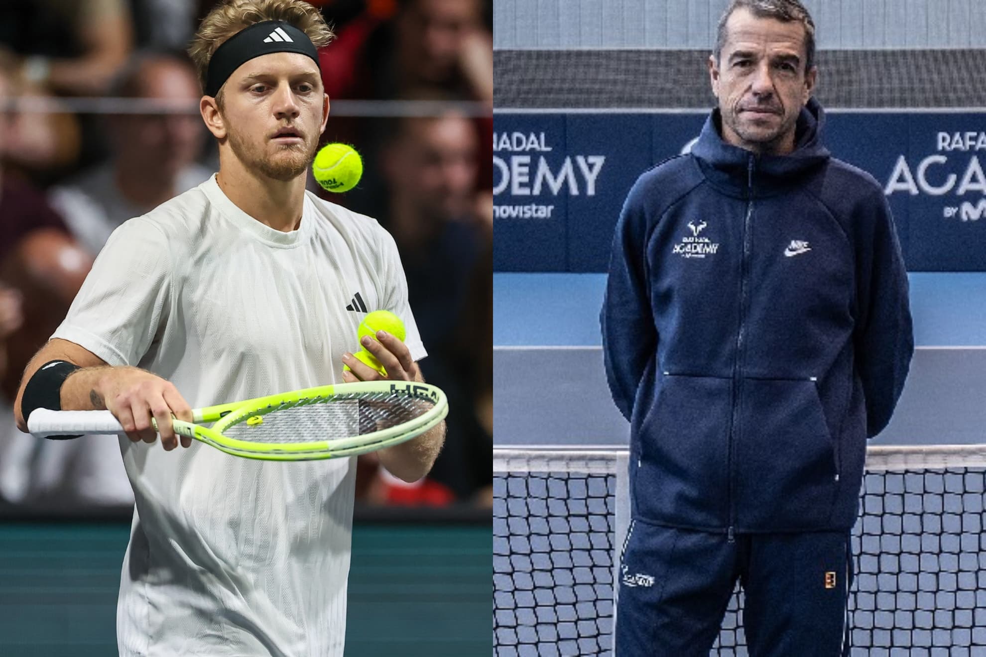 Davidovich y Pepo Clavet.