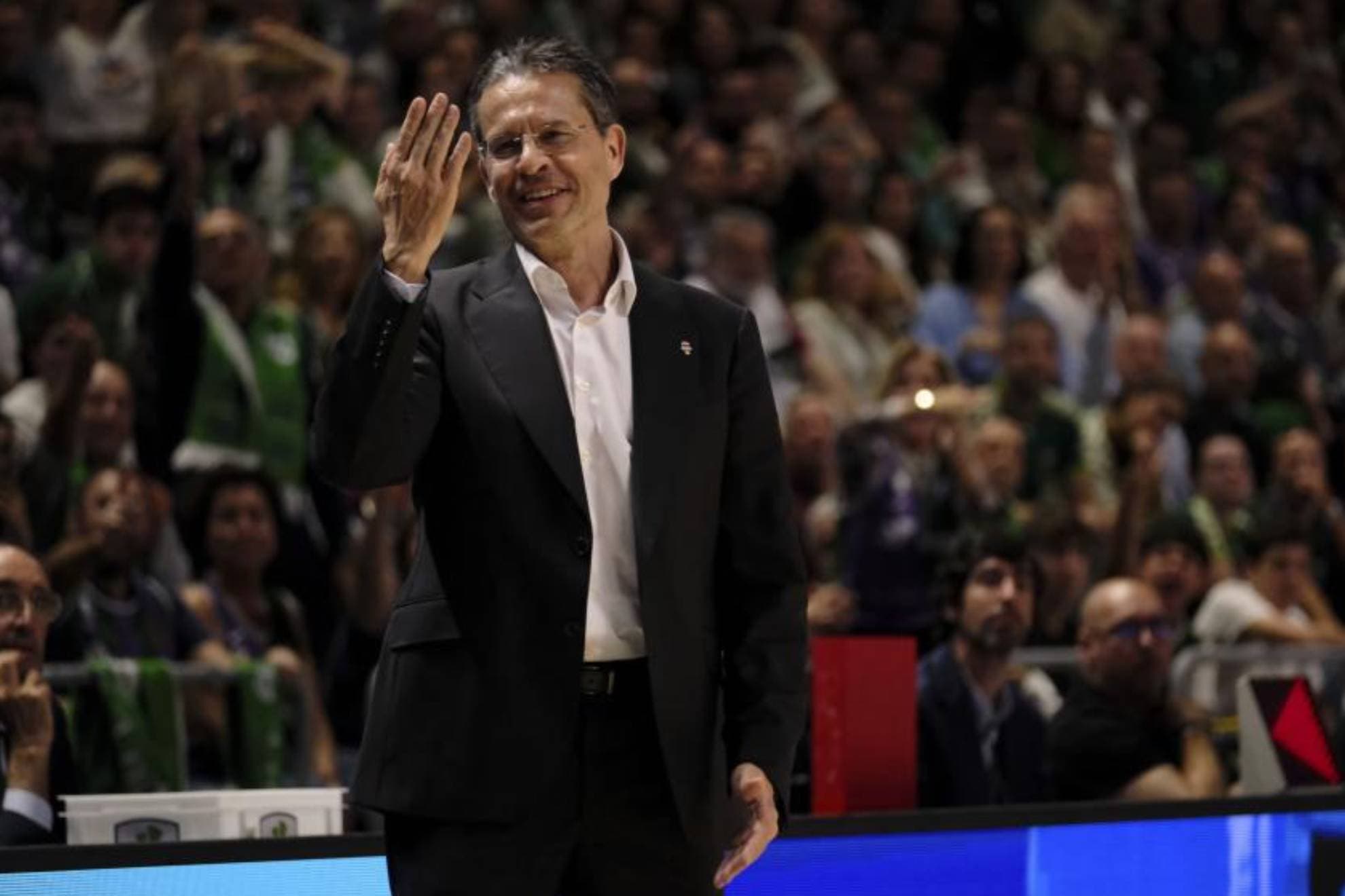 Pedro Martínez, durante un partido de la Liga Endesa.