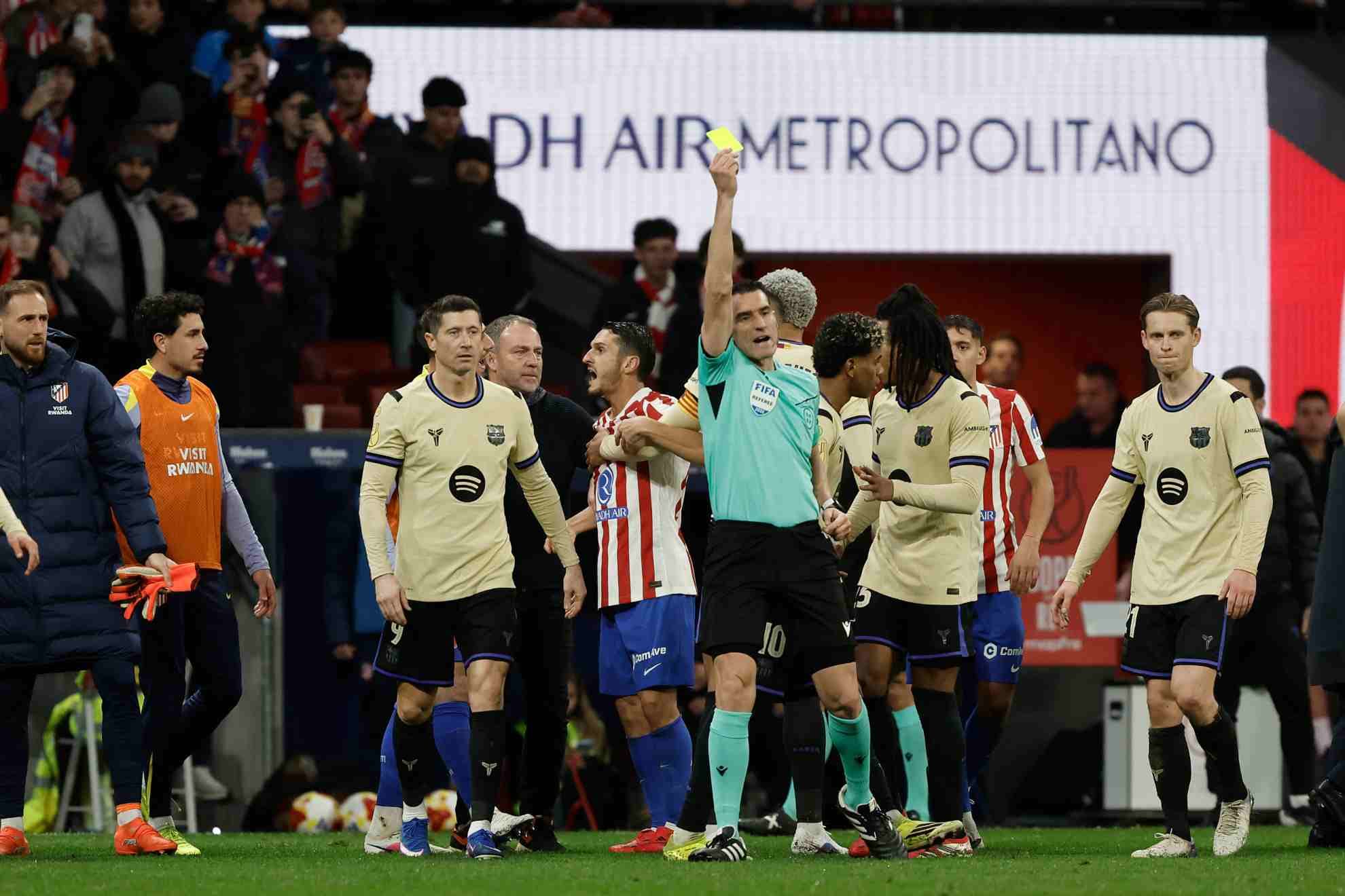 Semifinal de la Copa entre el Atlético y el Barcelona