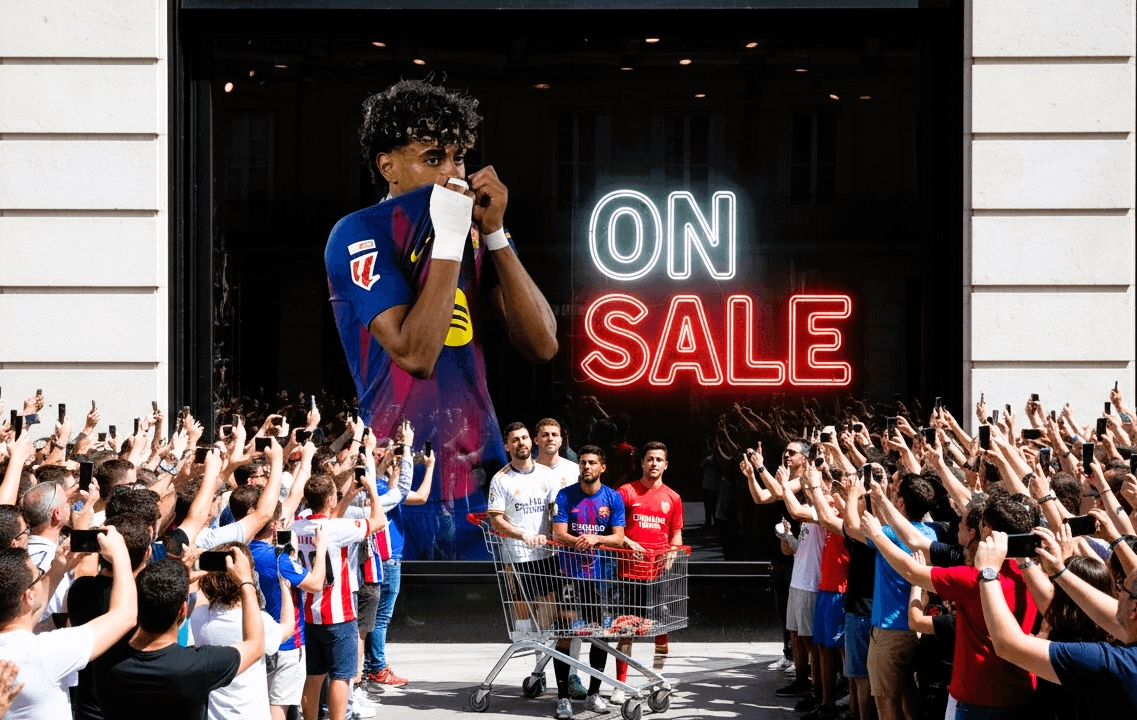 Lamine tiene un valor de mercado de 87,5 millones de euros.