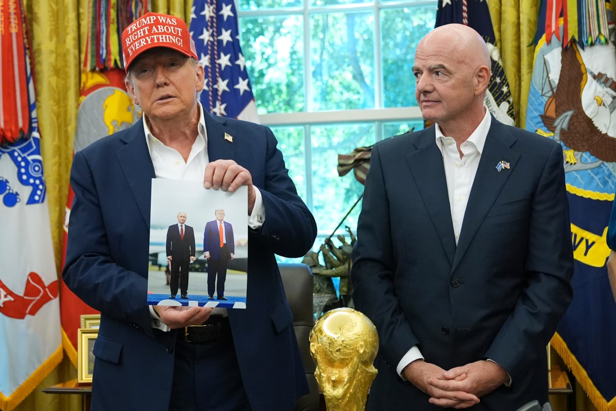 La FIFA rechaza la petición de Trump.