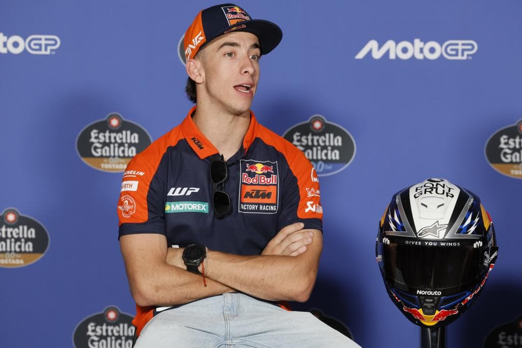 Acosta, en rueda de prensa.