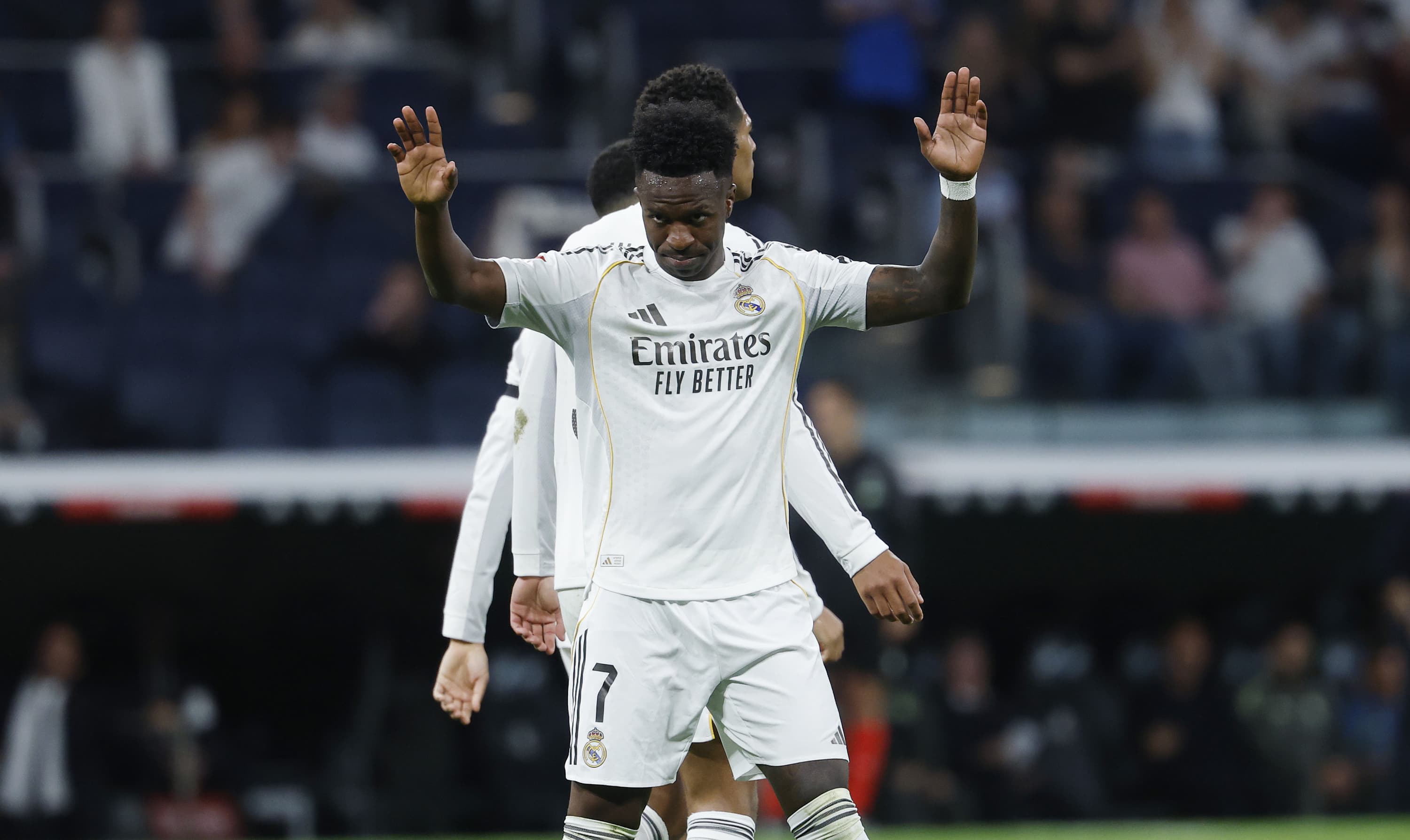 Vinicius pidió perdón tras su gol al Alavés.