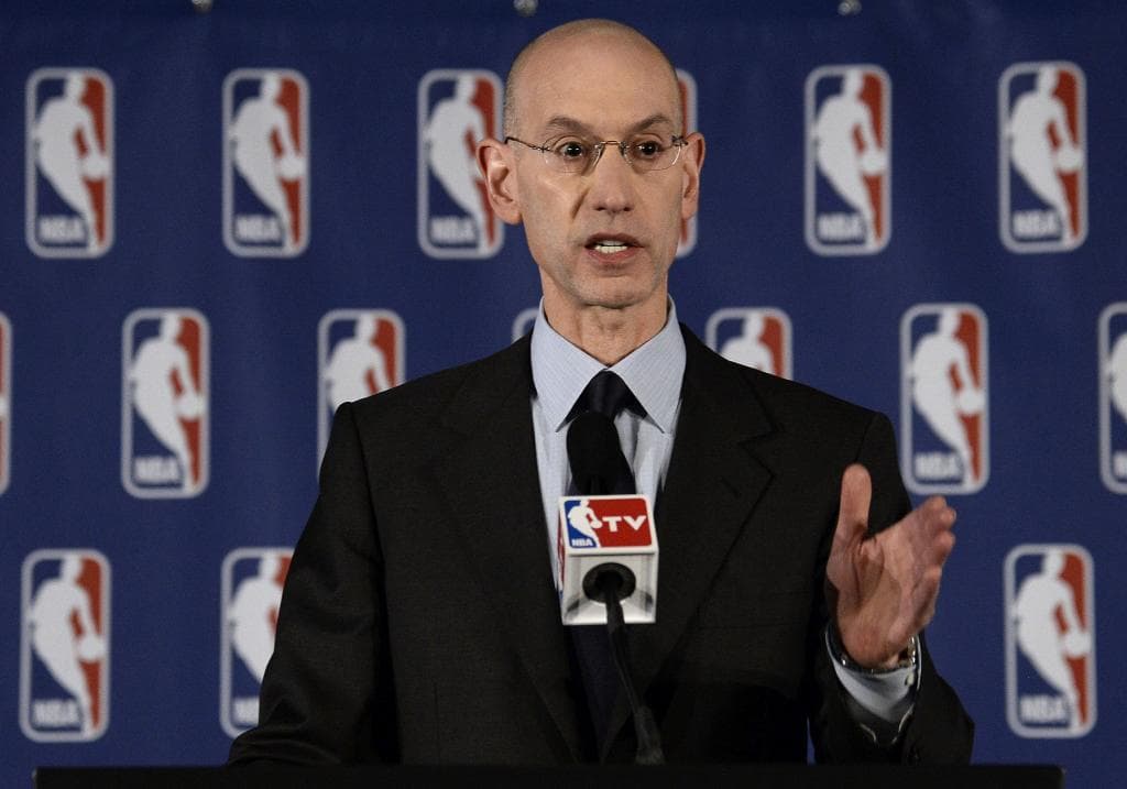 Adam Silver, comisionado de la NBA.
