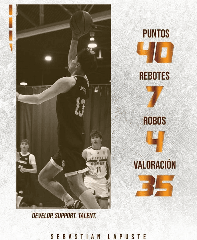 Sebi Lapuste, la némesis generacional de Rhys Robinson: juega en San Blas y con 15 años seduce a los grandes