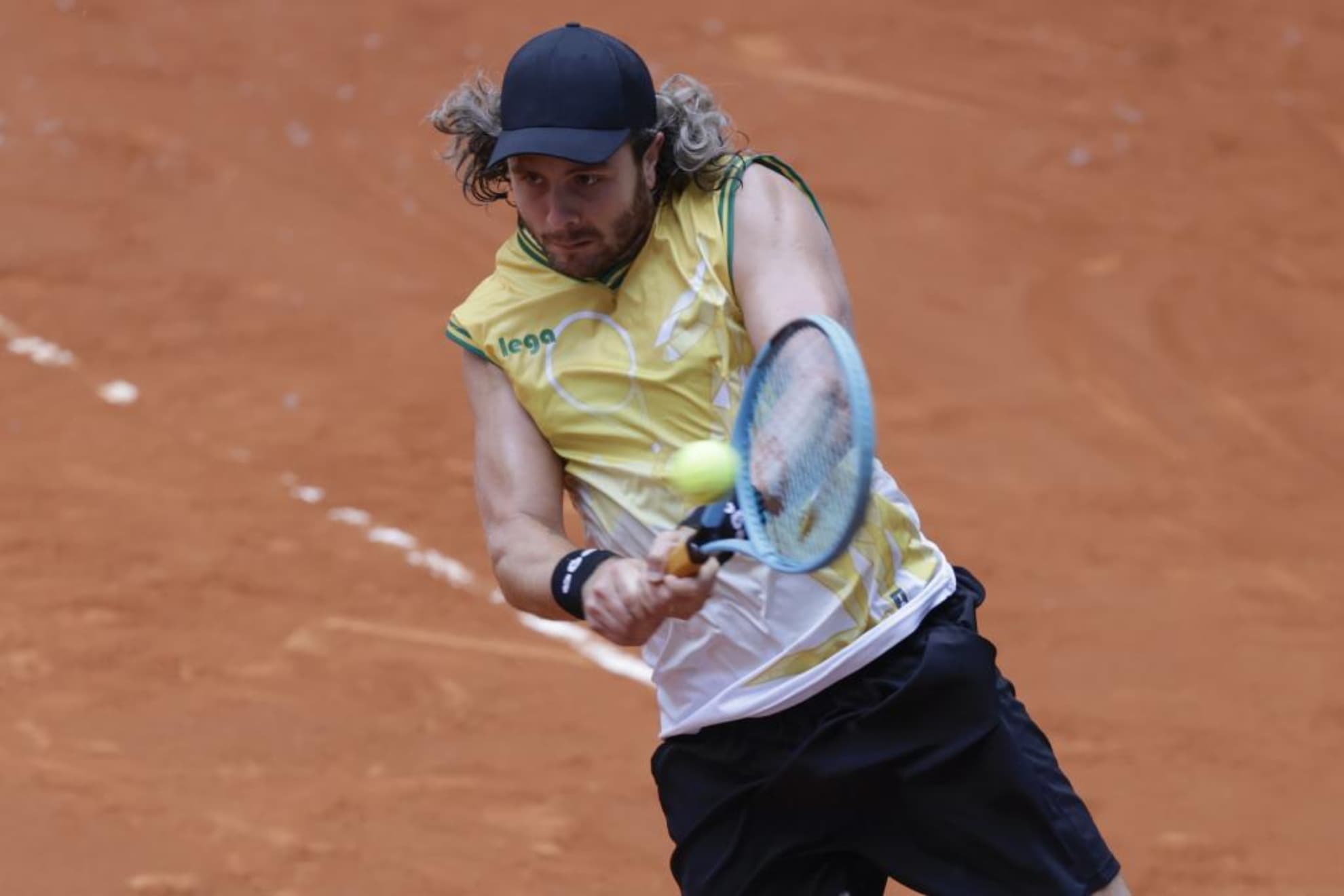 Marco Trungelliti, en su partido ante Dani Mérida