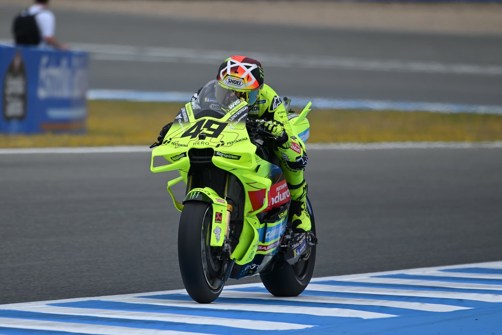 Di Giannantonio, en Jerez.