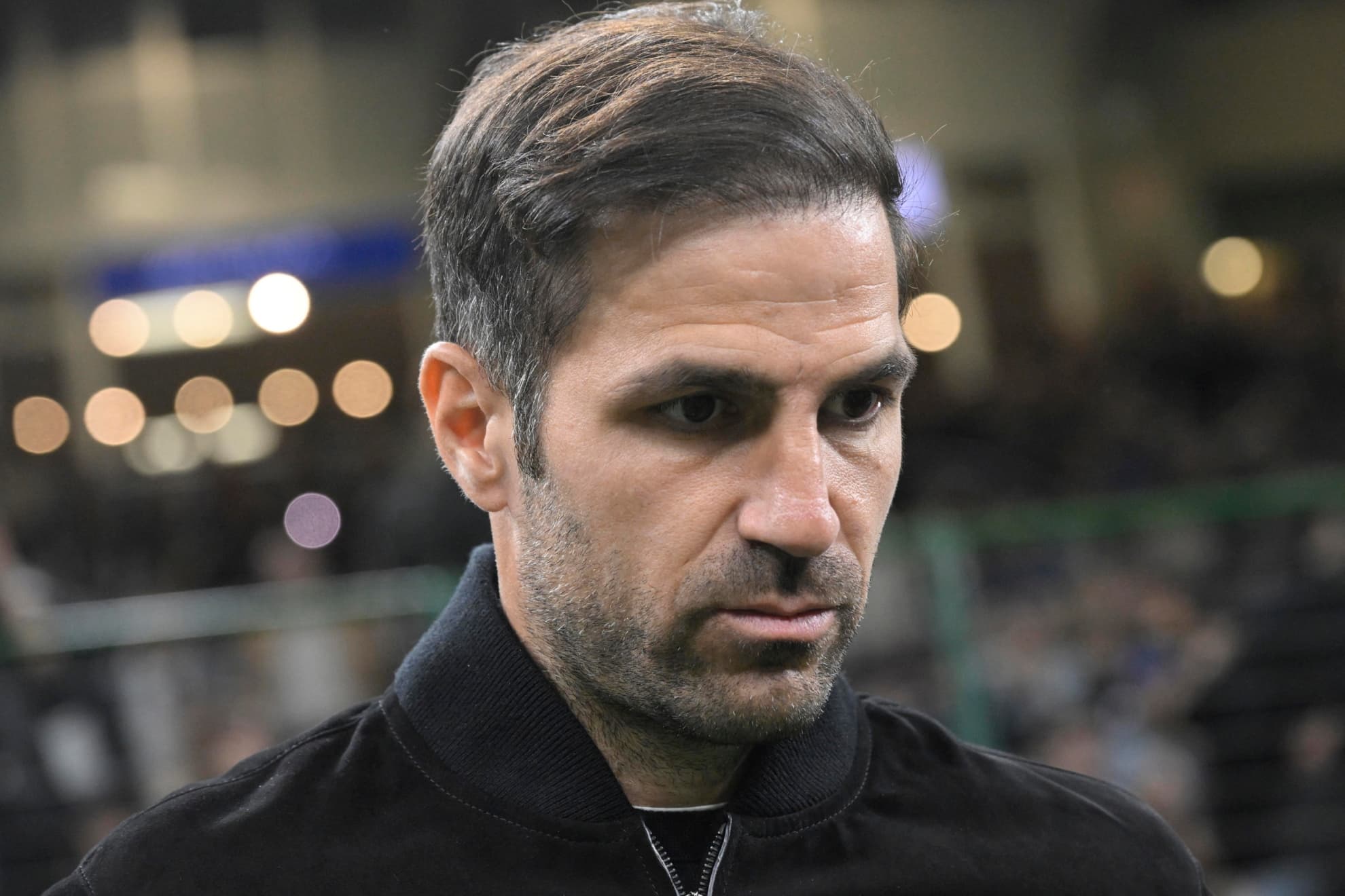 Cesc, en un partido con el Como.