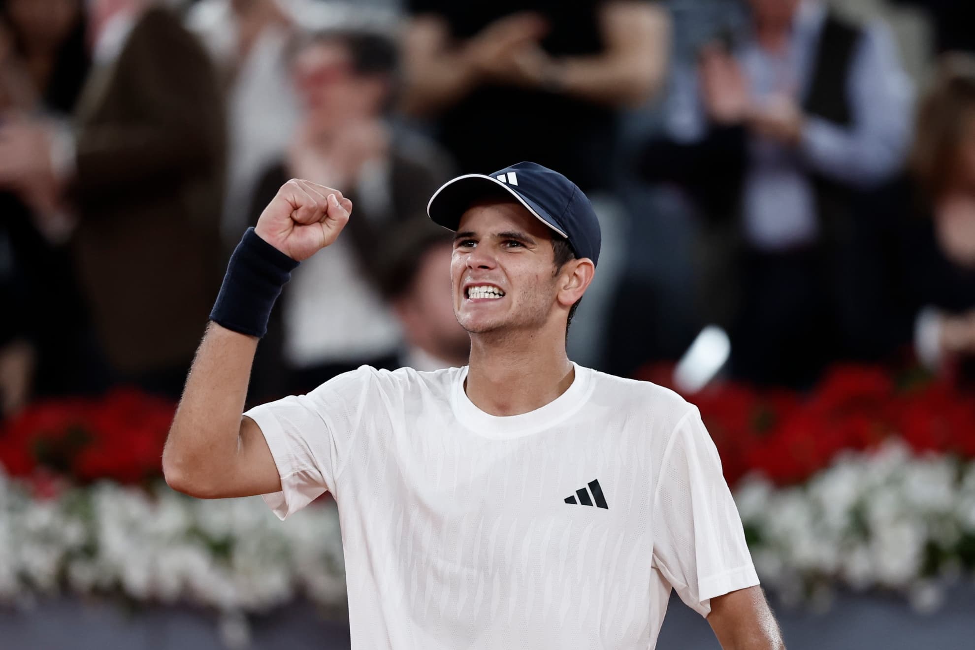 Jódar levanta el puño.